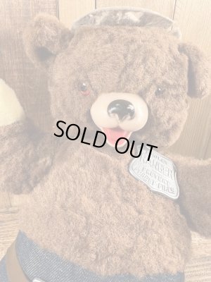 ビンテージのスモーキーベアのぬいぐるみ