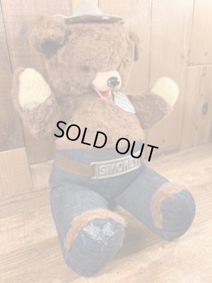 ビンテージのスモーキーベアのぬいぐるみ