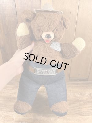 60年代のスモーキーベアのヴィンテージのプラッシュドール