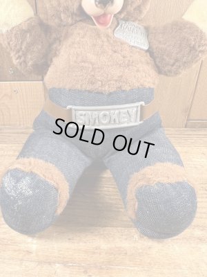 60年代のスモーキーベアのヴィンテージのプラッシュドール