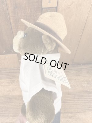 90’sのスモーキーベアのヴィンテージのプラッシュドール