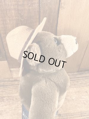 90年代頃のスモーキーベアのビンテージのぬいぐるみ