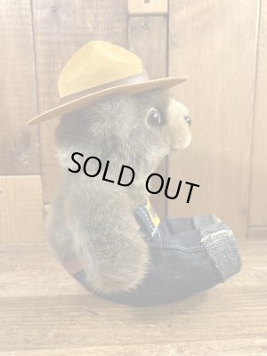 スモーキーベアのヴィンテージのぬいぐるみ