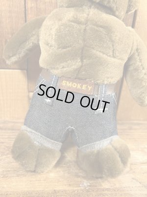 90年代のスモーキーベアのヴィンテージのぬいぐるみ