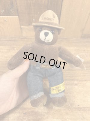 ビンテージのスモーキーベアのプラッシュドール