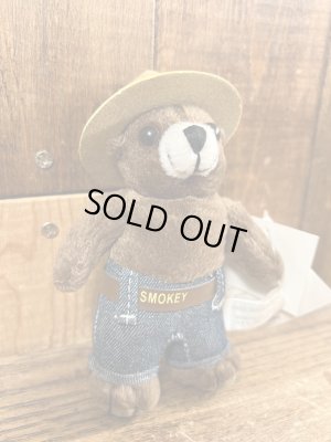 90年代頃のスモーキーベアのヴィンテージのぬいぐるみ