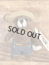 Smokey The Bear Mini Plush Doll　スモーキーベア　ビンテージ　ぬいぐるみ　プラッシュドール　90年代