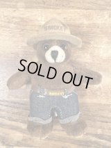 Smokey The Bear Mini Plush Doll　スモーキーベア　ビンテージ　ぬいぐるみ　プラッシュドール　90年代