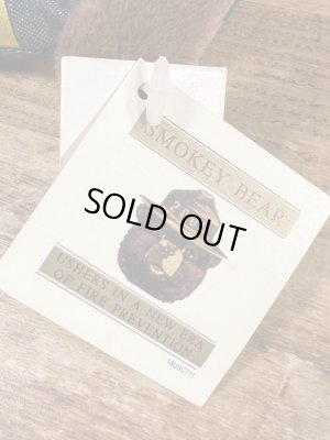 スモーキーベアのヴィンテージのぬいぐるみ