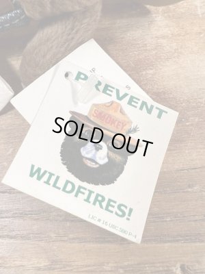 90年代頃のスモーキーベアのヴィンテージのぬいぐるみ