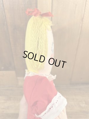 70年代のキャンベルキッズのビンテージのクロスドール