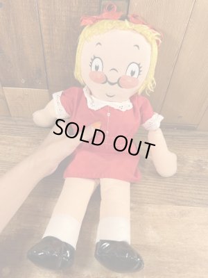 ヴィンテージのキャンベルキッズのぬいぐるみ