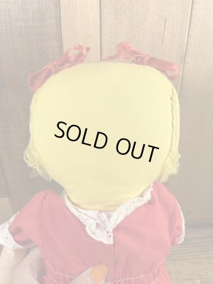 70年代のキャンベルキッズのビンテージのクロスドール