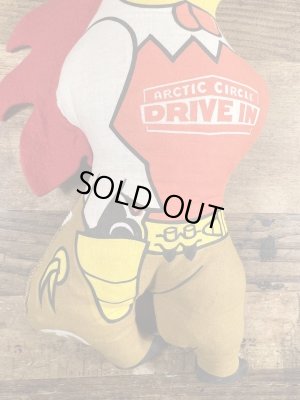 ヴィンテージの企業キャラクターのぬいぐるみ