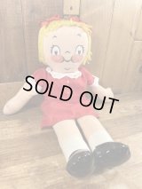 The Campbell Kids Girl Cloth Doll　キャンベルスープ　ビンテージ　クロスドール　ぬいぐるみ　70年代