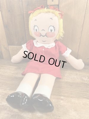 70年代のキャンベルキッズのビンテージのクロスドール