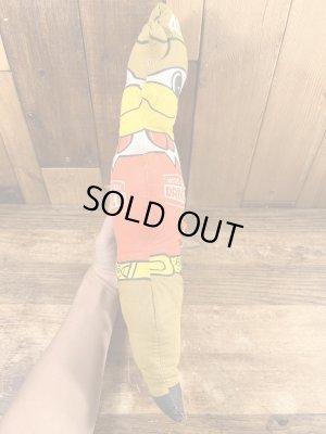 アドバタイジングキャラクターのエーシーバードのビンテージのピロードール