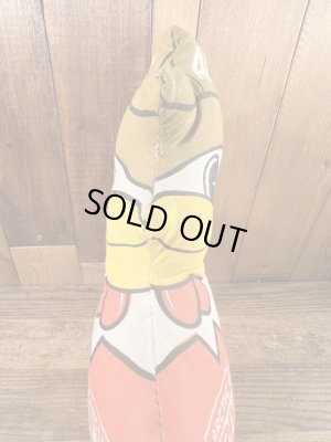 アドバタイジングキャラクターのエーシーバードのビンテージのピロードール