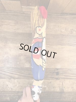 アドバタイジングキャラクターのヴィンテージのぬいぐるみ