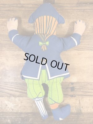 ロングジョンシルヴァースの海賊のヴィンテージのぬいぐるみ