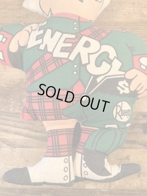 ビンテージの企業キャラクターのぬいぐるみ