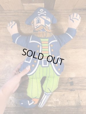 ロングジョンシルヴァースの海賊のヴィンテージのぬいぐるみ