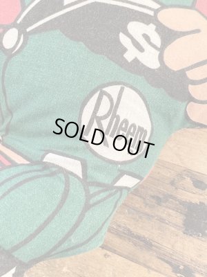 70年代のアドバタイジングキャラクターのビンテージのピロードール