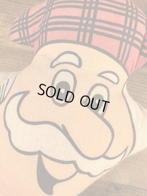 70年代のアドバタイジングキャラクターのビンテージのピロードール