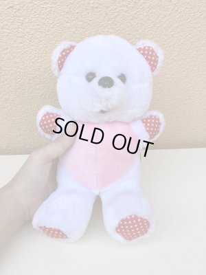 80〜90年代のファンシーなベアの縫いぐるみ