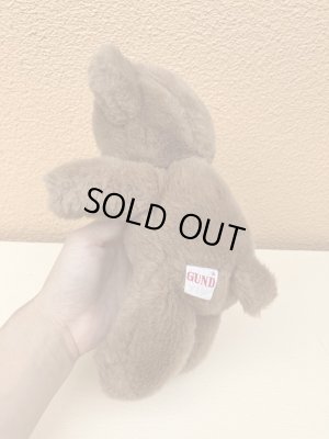 80年代の茶色のくまのぬいぐるみ