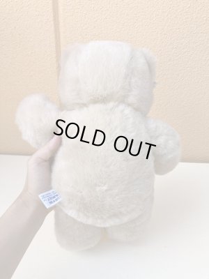 80年代のふわふわのくまのぬいぐるみ