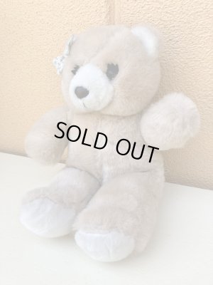 80年代のふわふわのくまのぬいぐるみ