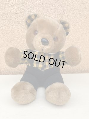 80〜90年代の茶色のクマのぬいぐるみ