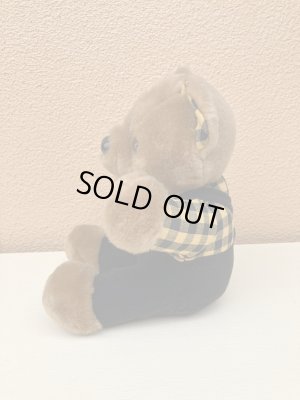 80〜90年代の茶色のクマのぬいぐるみ