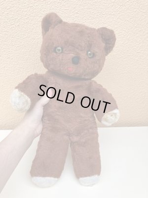 古いビンテージのテディベアのぬいぐるみ