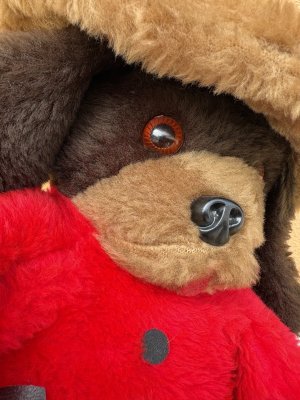 ビンテージ　大きないぬのぬいぐるみ