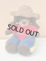 Vintage RCMP Royal Canadian Mounted Police Dog Plush Doll　マウンティー　イヌ　ビンテージ　BIG 　ぬいぐるみ　カナダ　70年代