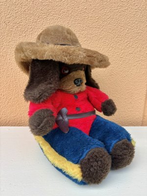 ビンテージ　大きないぬのぬいぐるみ