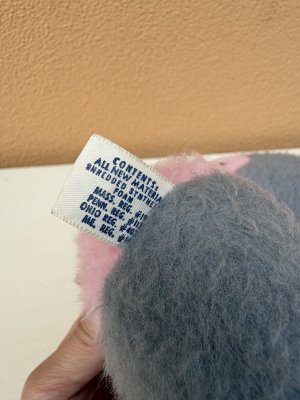 70年代の大きなねずみのぬいぐるみ