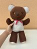 古いビンテージのテディベアのぬいぐるみ
