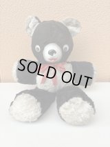 Vintage Rubber Nose Googly Eyes Teddy Bear  Plush Doll　くま　ビンテージ　ぬいぐるみ　ラバーノーズ　キョロ目　オールド　テディベア　50〜60年代