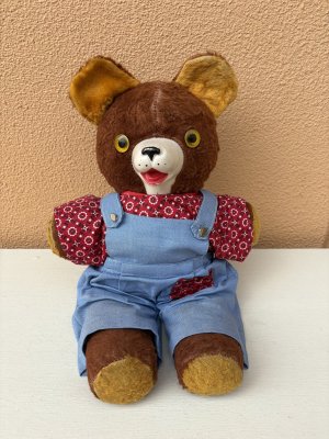 50〜60年代のラバーノーズベアのぬいぐるみ