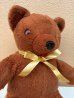 50〜60年代の茶色のクマのぬいぐるみ