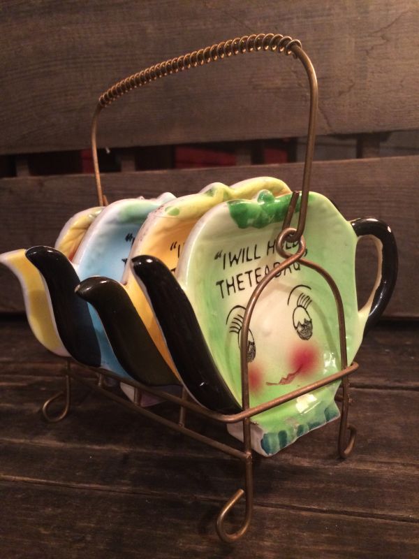Tea Bag Rest Set｜Kitchen Ware(キッチンウェア系)Other(その他)｜STIMPY(Vintage