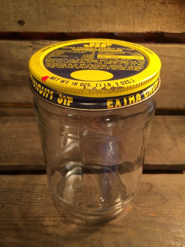 Jif Peanut Butter Glass Jar｜Kitchen Ware(キッチンウェア系)Container(容器)系