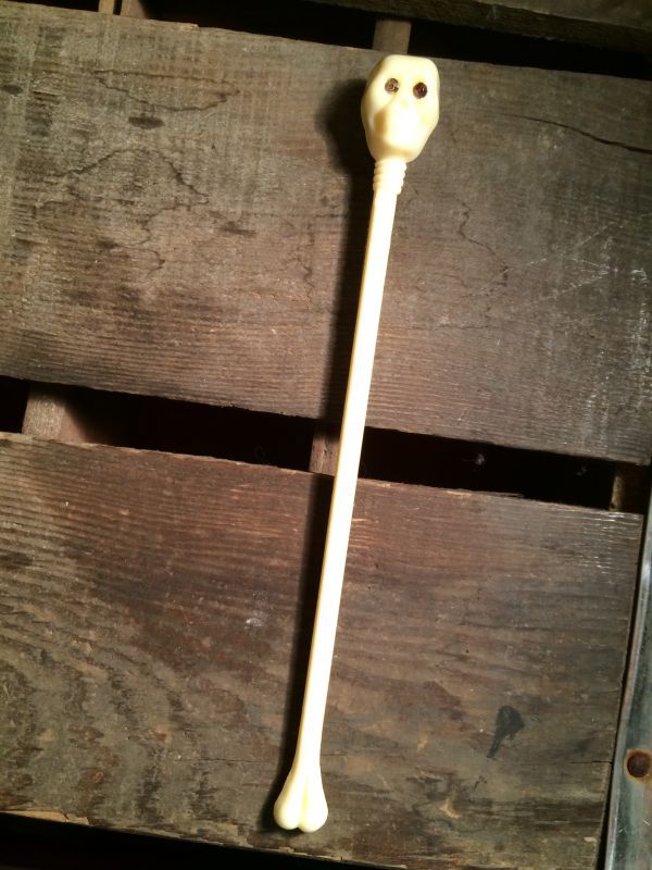 SKULL BONES Muddler(Pink) ｜Collectible(雑貨系)Skull、Poison Bottle(スカル