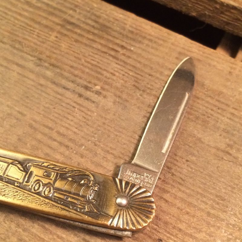 Train Pocket Knife｜Collectible(雑貨系)knife(ナイフ)系｜STIMPY(Vintage