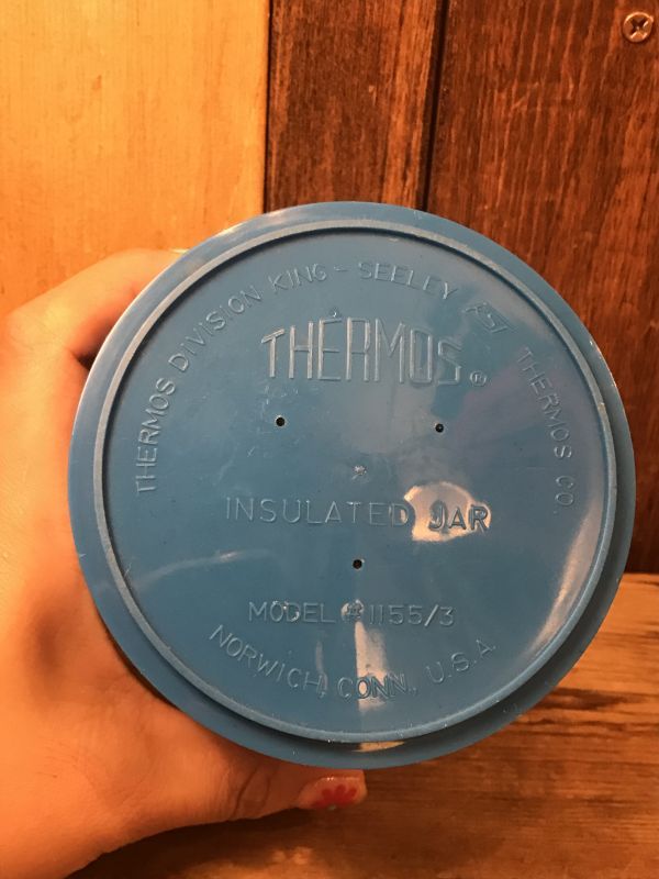 Peanuts Charlie Brown Thermos Plastic Jar スヌーピー ビンテージ ピーナッツ チャーリーブラウン