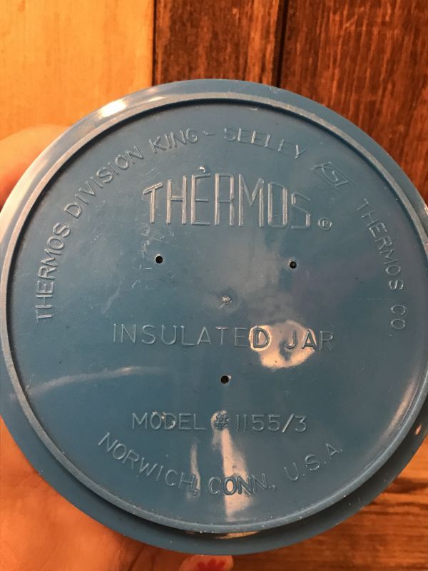 Peanuts Charlie Brown Thermos Plastic Jar スヌーピー ビンテージ ピーナッツ チャーリーブラウン