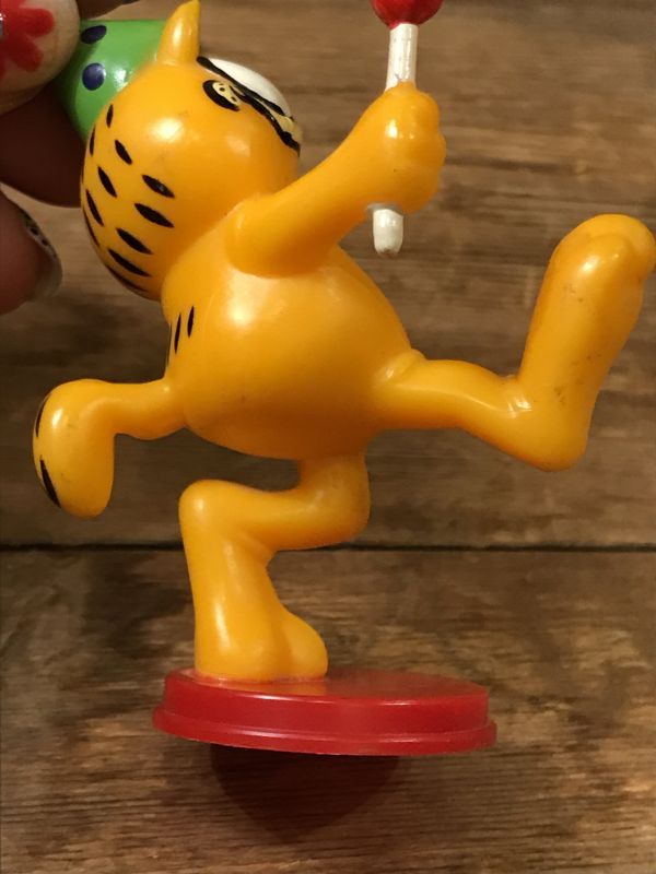 Garfield Plastic Figure ガーフィールド ビンテージ フィギュア 80年代 - STIMPY(Vintage